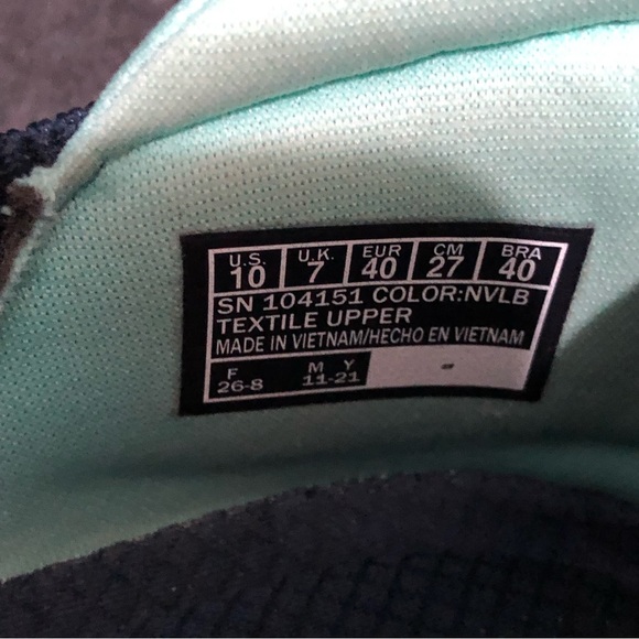 Skechers Women’s Gratis Running Shoes Sneakers 104151 Blue Memory Foam Size 10 - Picture 10 of 10